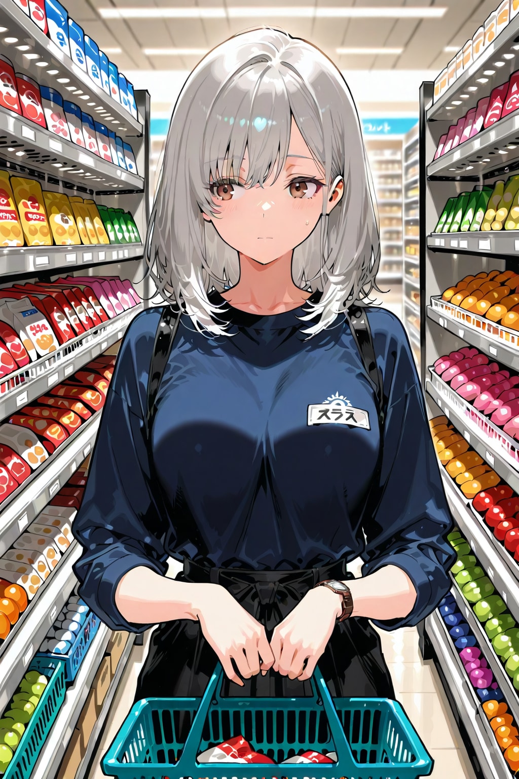 特売開始の時間が気になる子