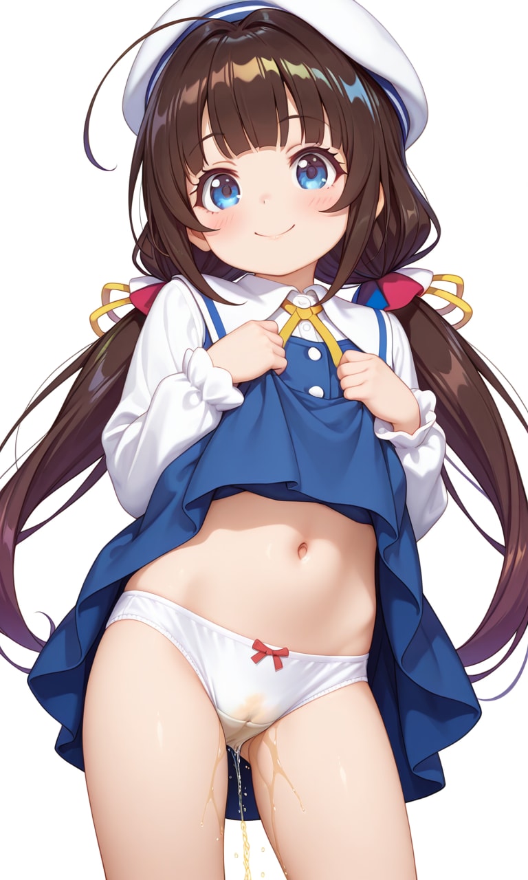 いつもの私服で漏らす「雛〇あい」