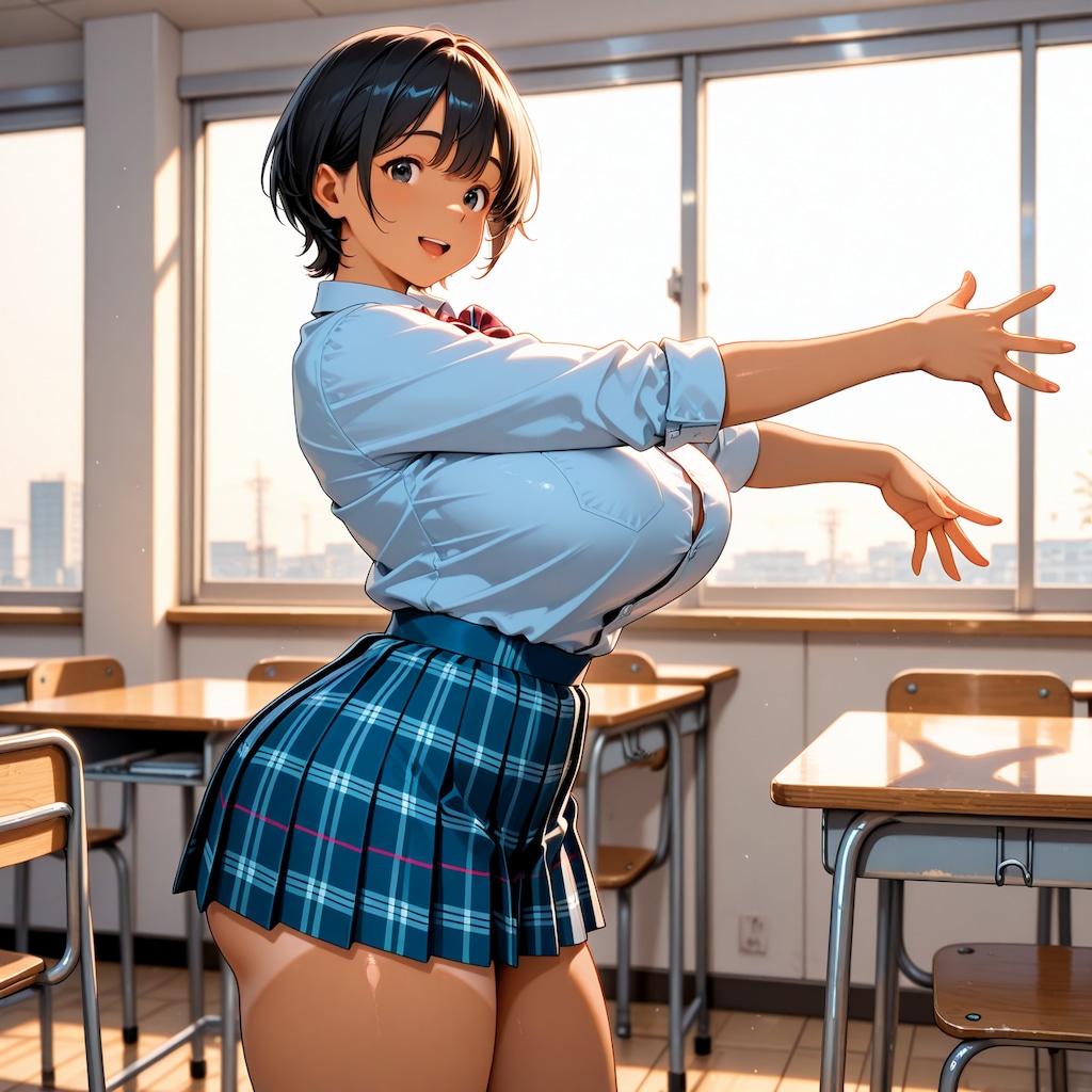 えるなちゃんの冬服（2025→2026）