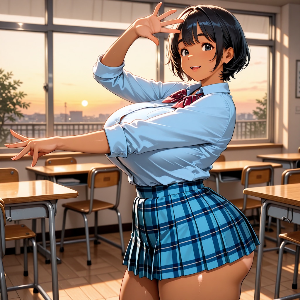 えるなちゃんの冬服（2025→2026）