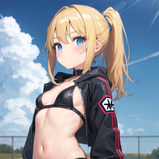 ブロンドの少女