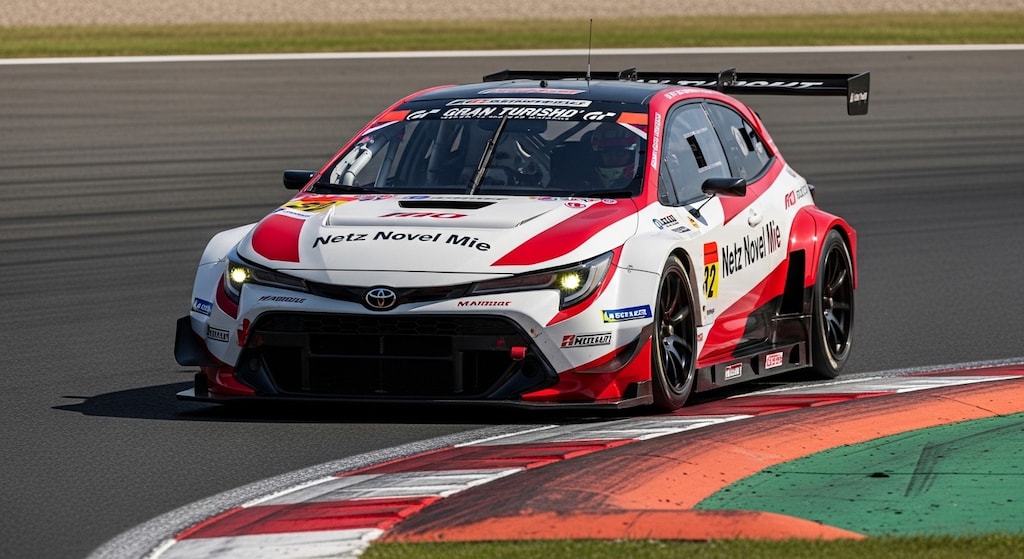 GRカローラレーシングカー