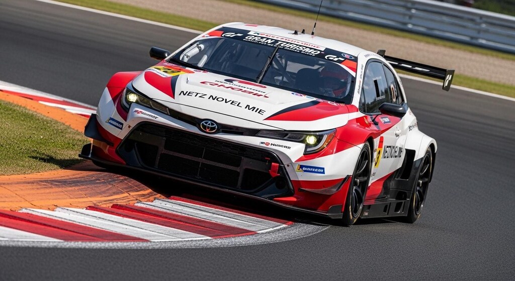 GRカローラレーシングカー