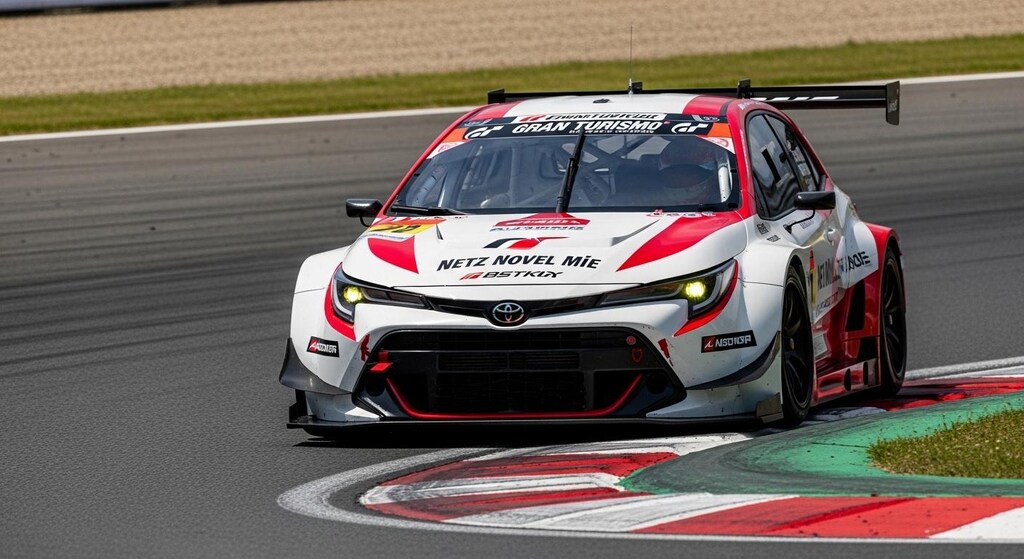 GRカローラレーシングカー