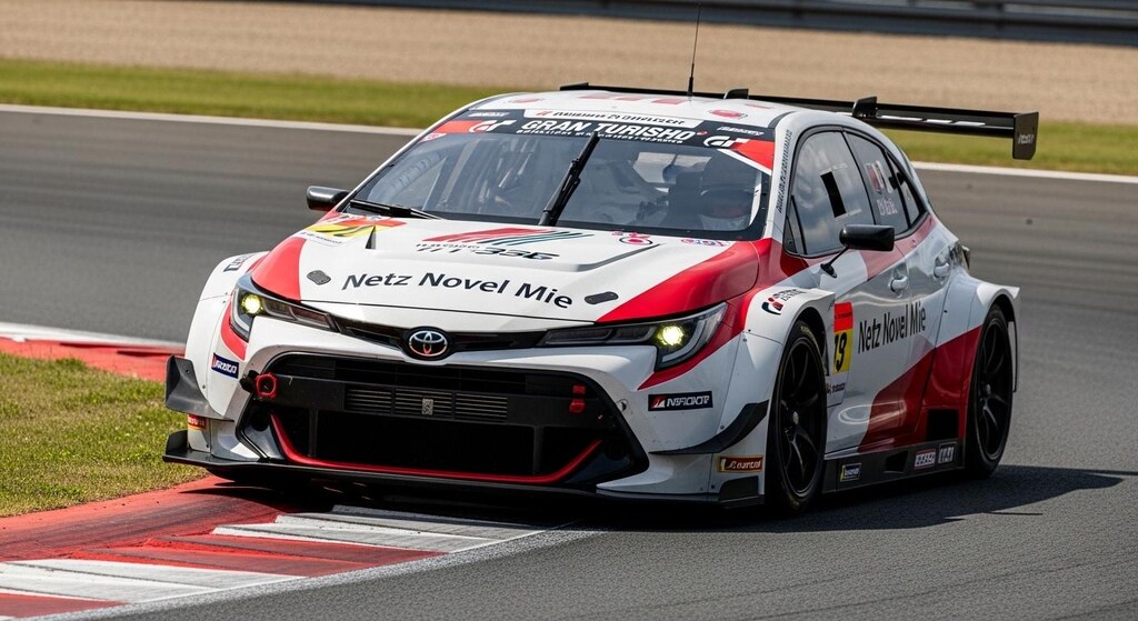 GRカローラレーシングカー