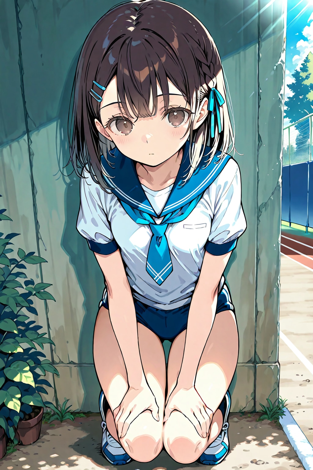 セーラーブルマ(DAISY)(2) | の人気AIイラスト・グラビア