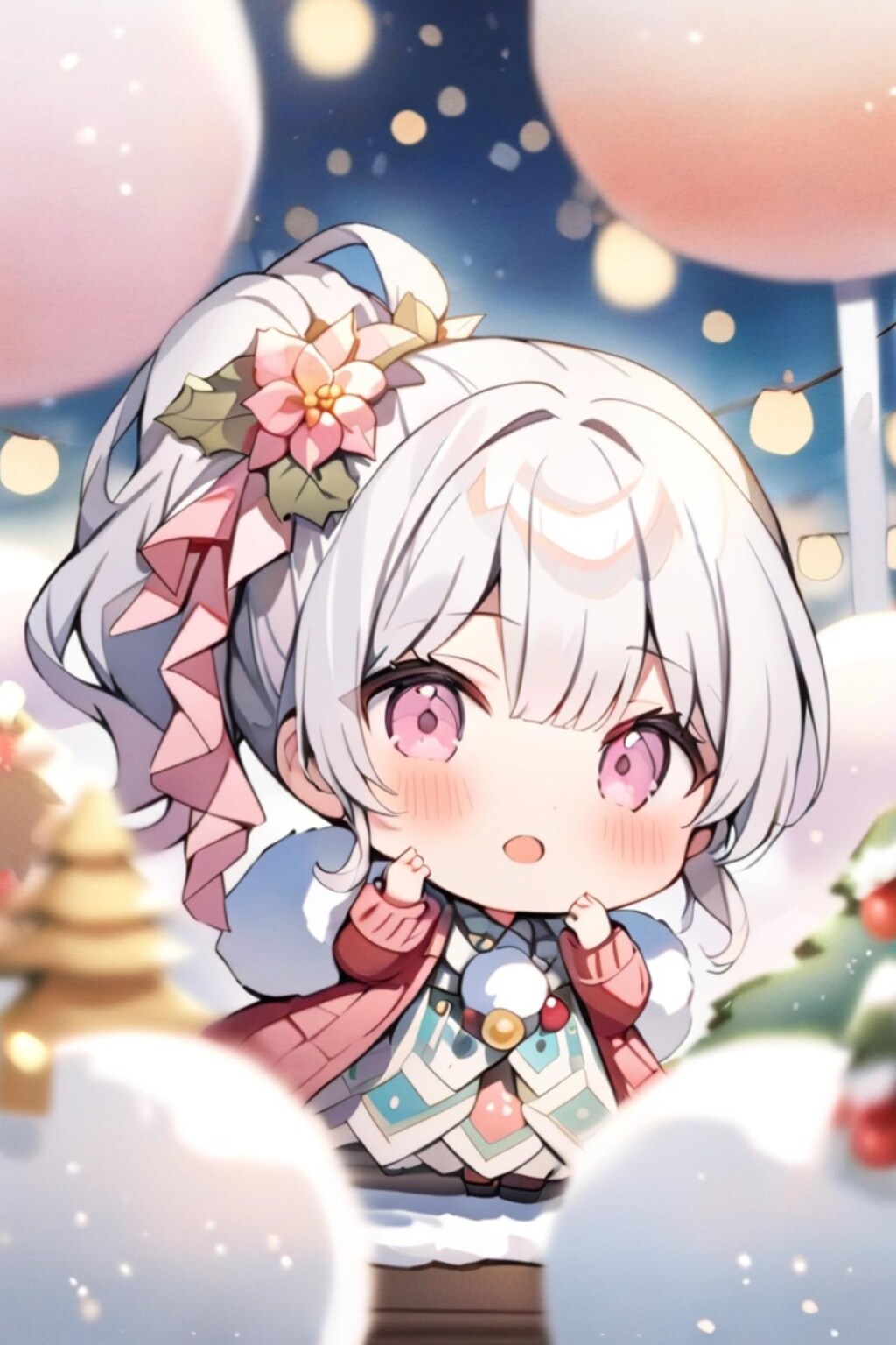 白髪ちゃんの冬