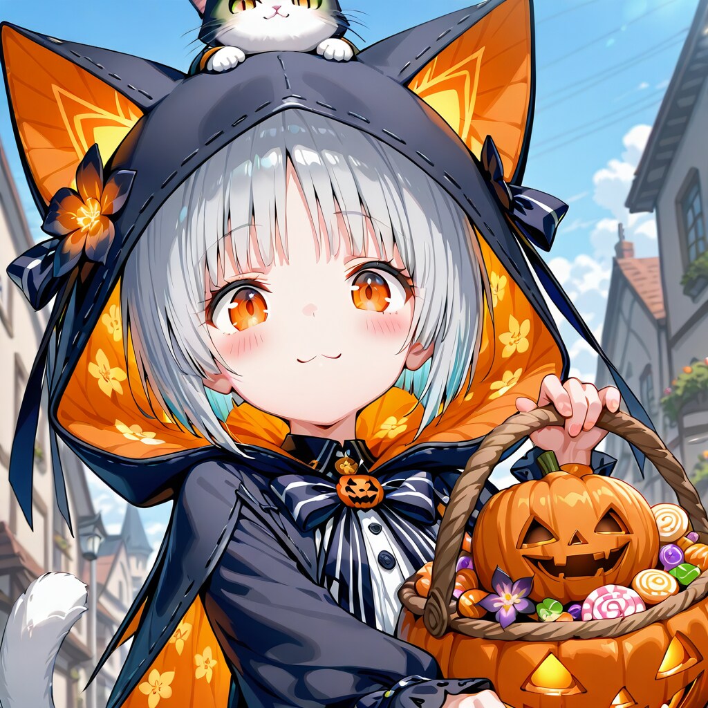 クランとフロルのハロウィンエンジョイ