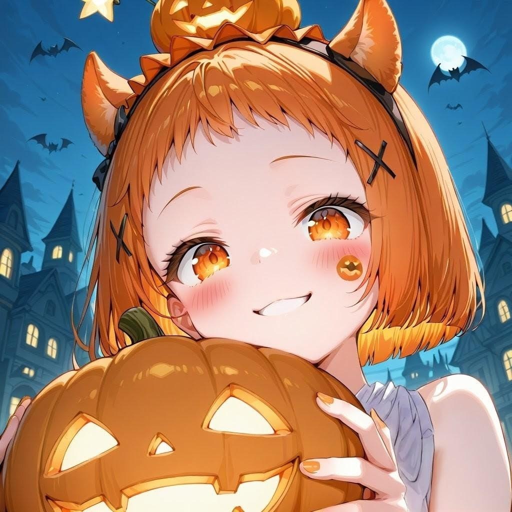 クランとフロルのハロウィンエンジョイ