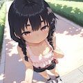 積極的無表情ガール 2枚目