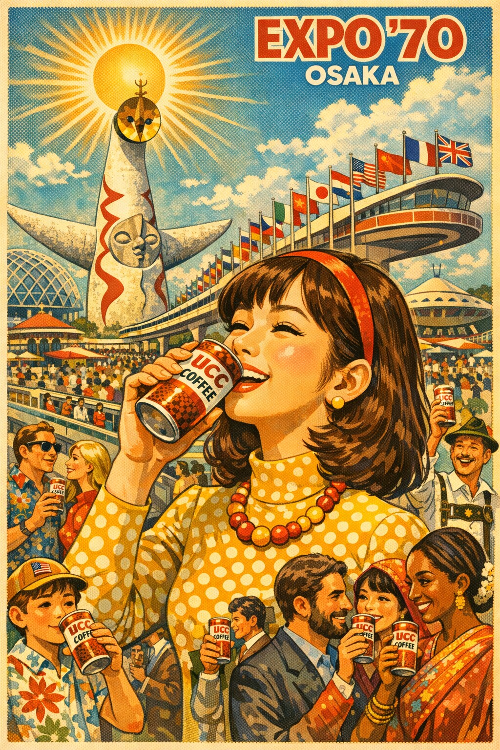 An international event that also served as a product exhibition venue. | の人気AIイラスト・グラビア