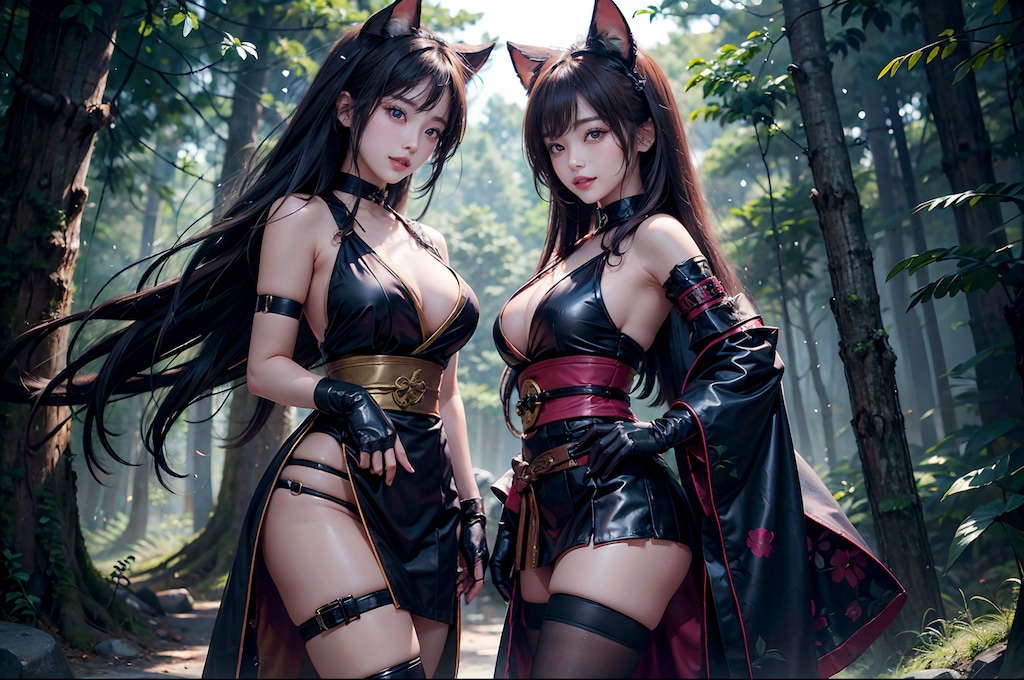 くノ一姉妹・参戦❤