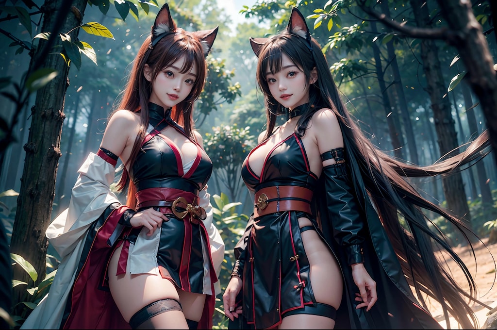 くノ一姉妹・参戦❤