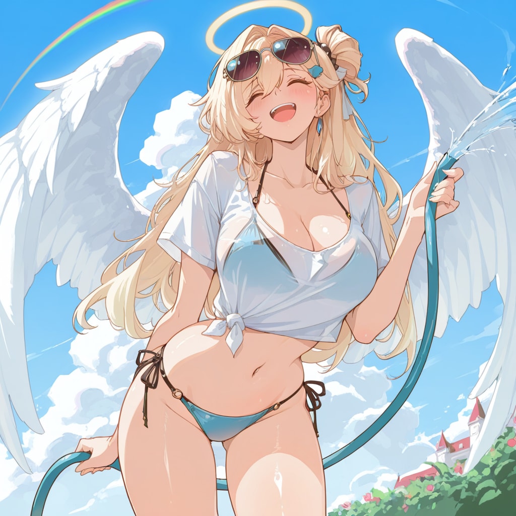 王女さまとサングラス