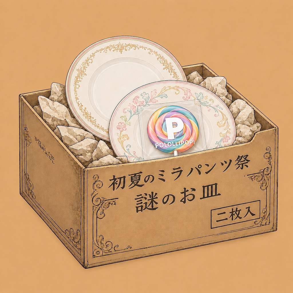 謎のお皿（2枚）が届きました！【その2】