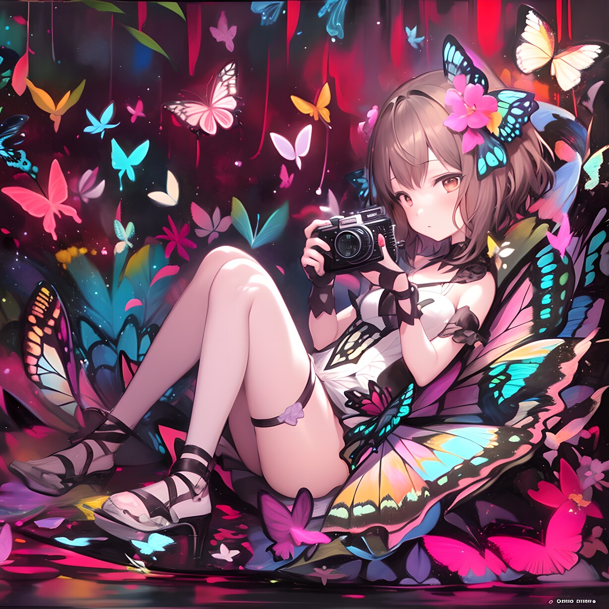 蝶の中のアイドル