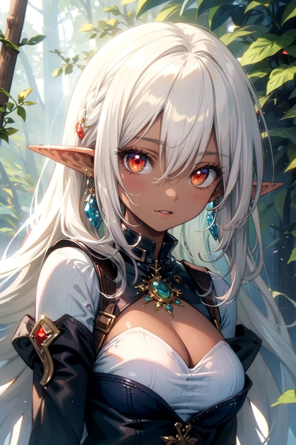 美少女ダークエルフ