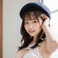 下乳が見えている女性 5 6枚目
