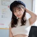 下乳が見えている女性 5 3枚目