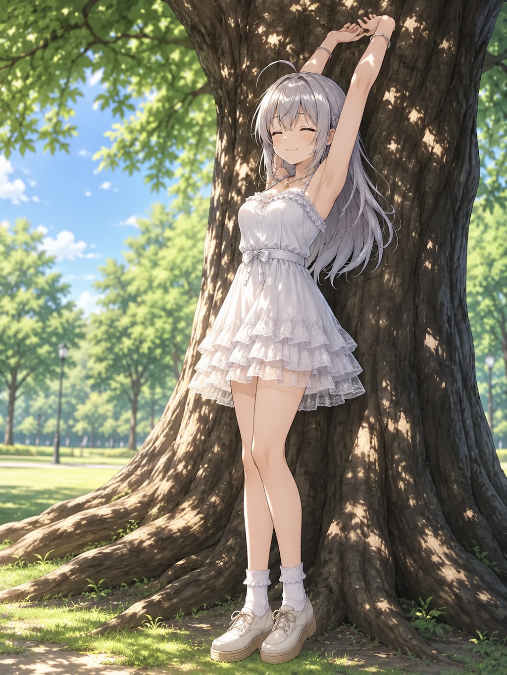 木陰のびのび