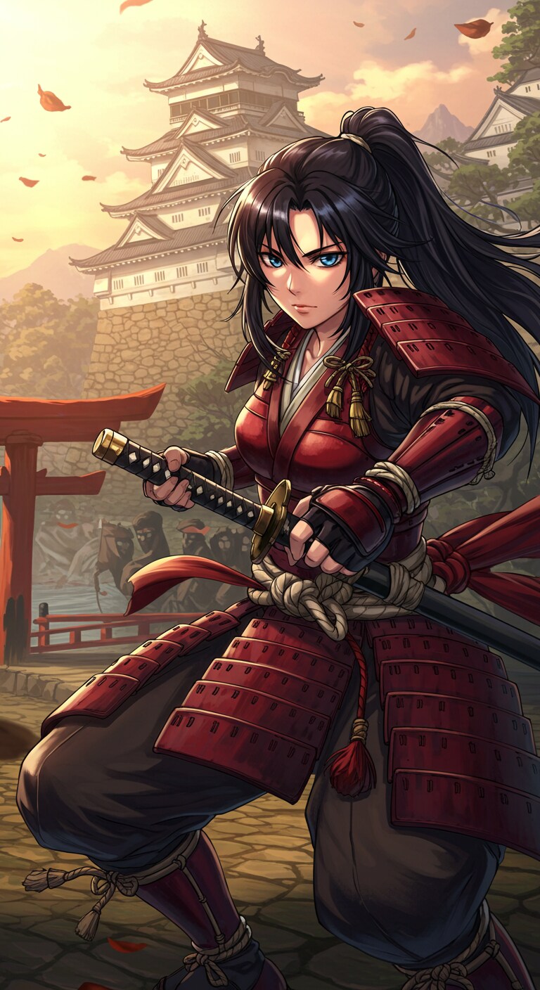 女武者　ImageFX土産