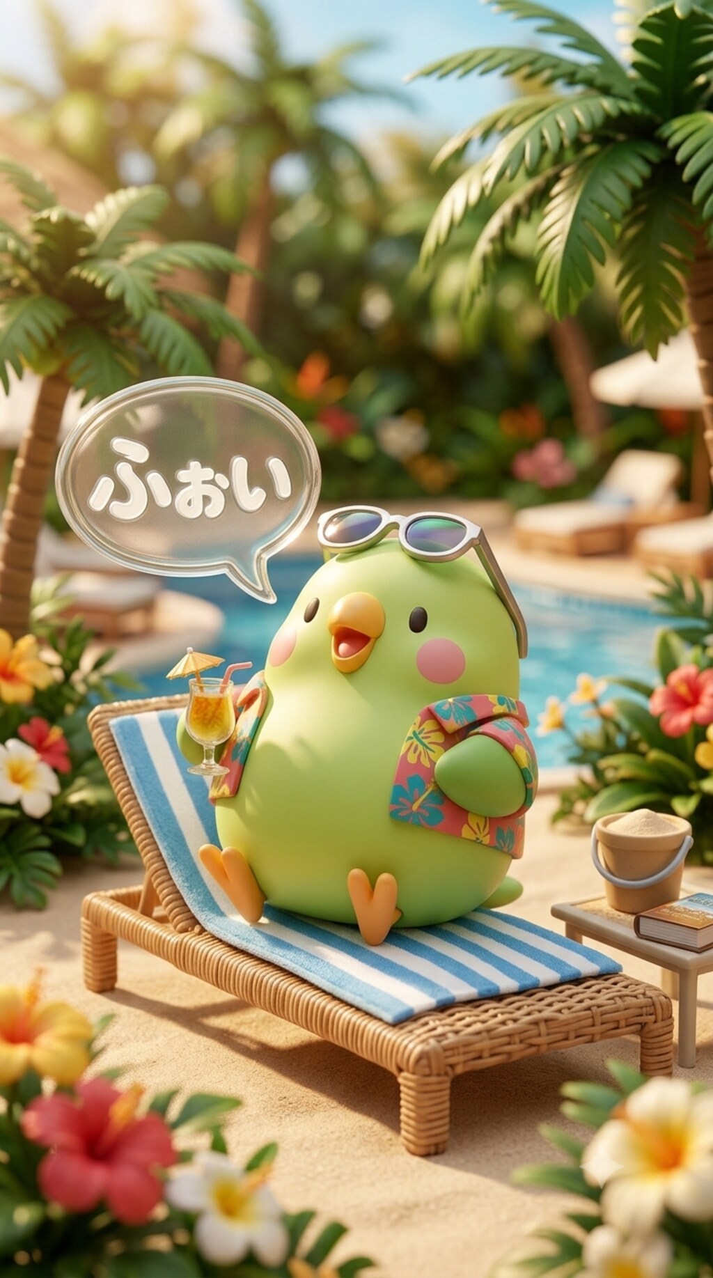 バカンスインコフィギュア