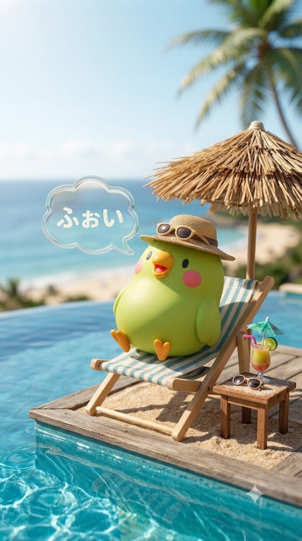 バカンスインコフィギュア