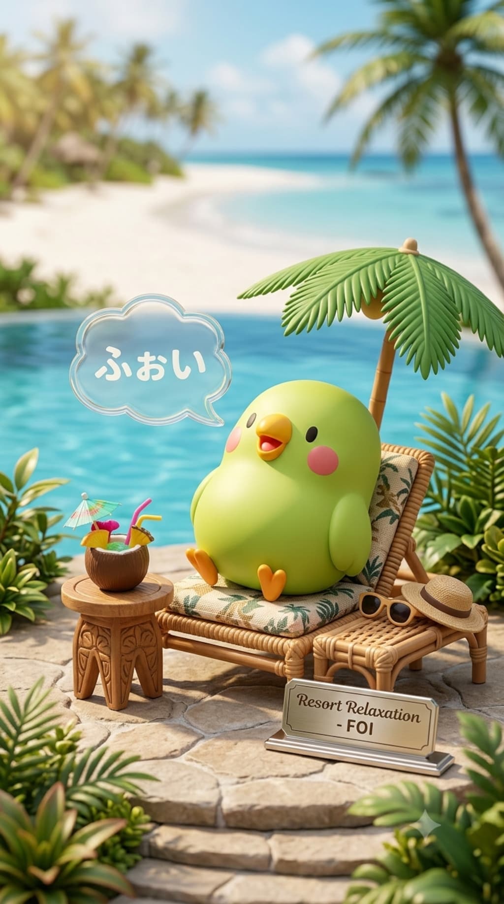 バカンスインコフィギュア