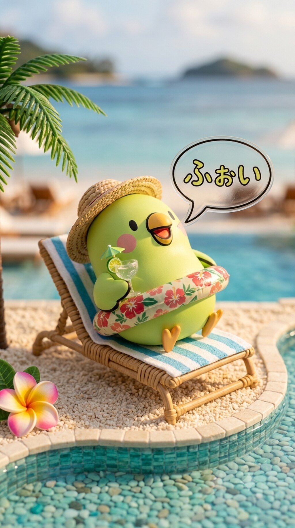 バカンスインコフィギュア