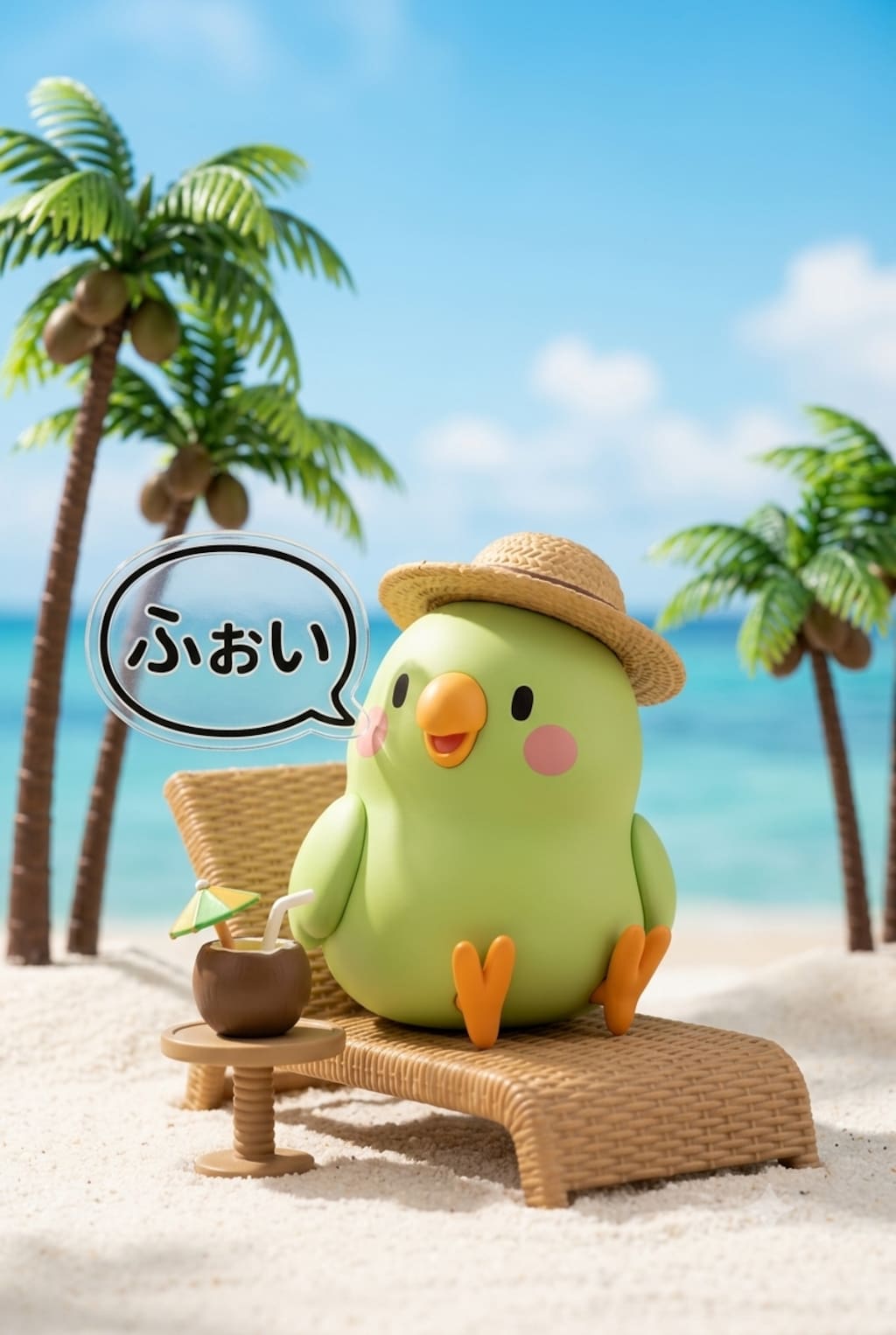 バカンスインコフィギュア