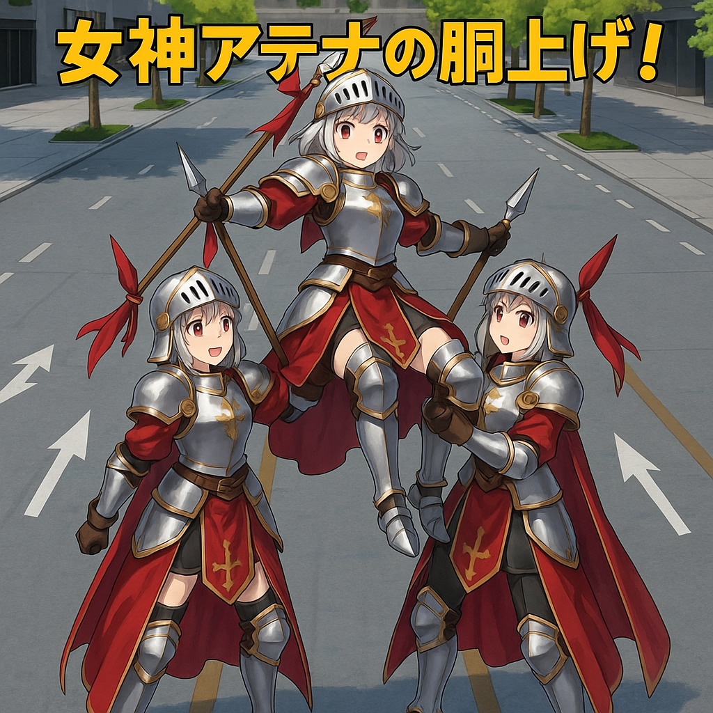 アテナさん✖️筋肉兄貴シリーズ（勝手に）コラボ