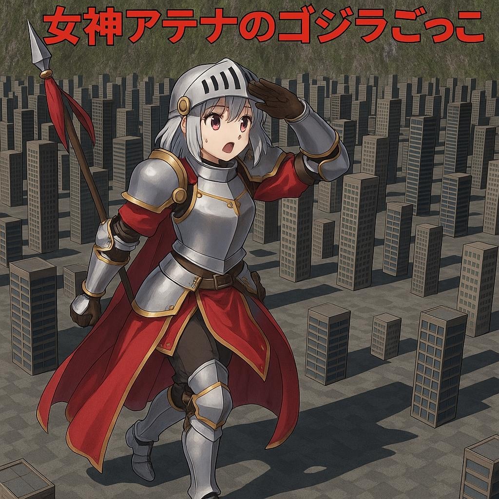 アテナさん✖️筋肉兄貴シリーズ（勝手に）コラボ