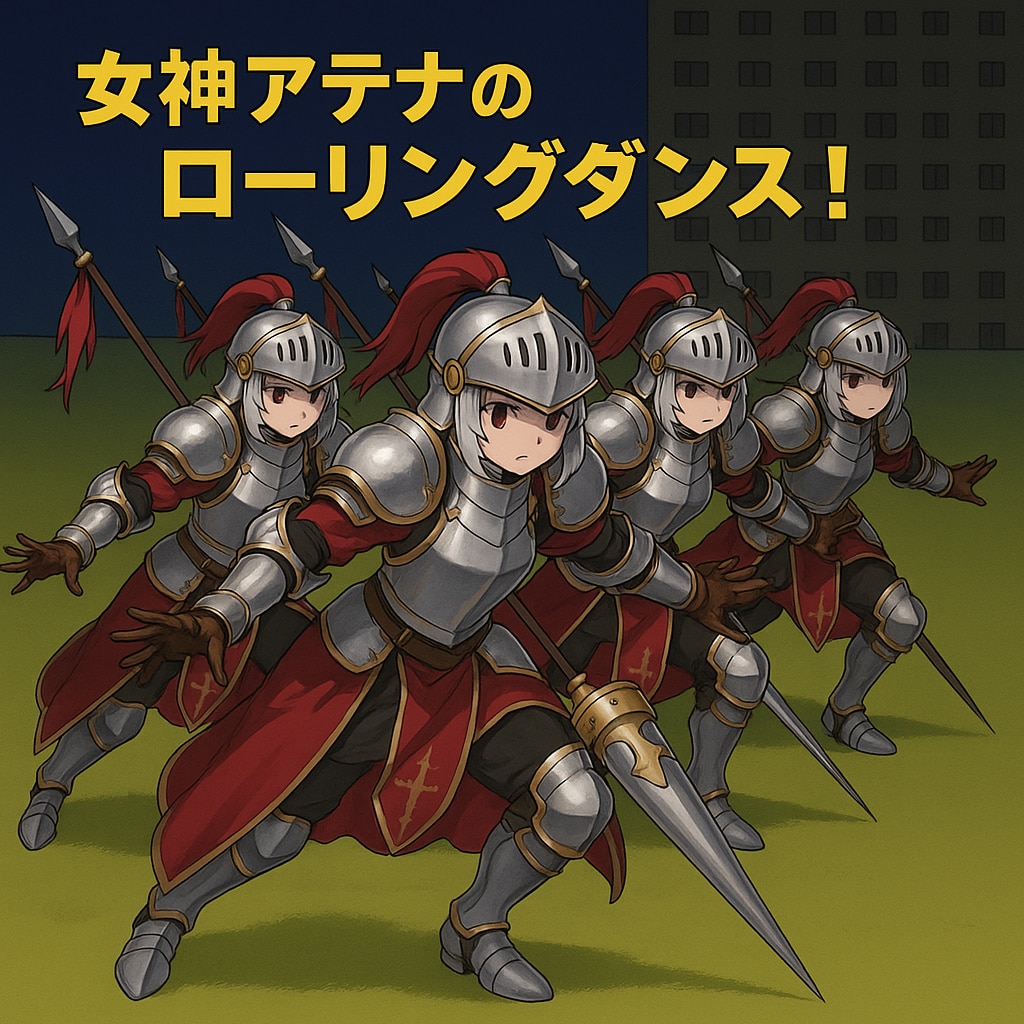 アテナさん✖️筋肉兄貴シリーズ（勝手に）コラボ