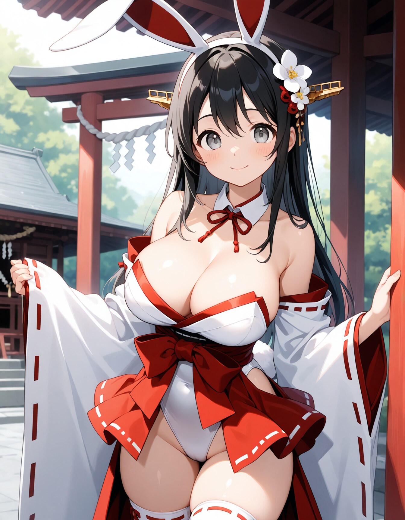 巫女バニー