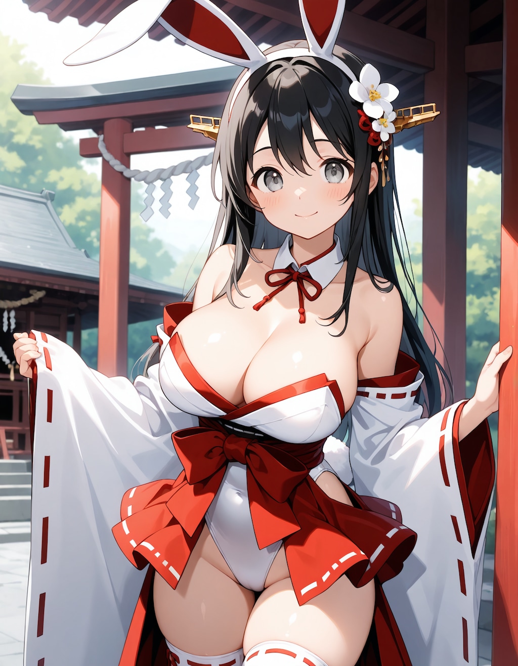 巫女バニー