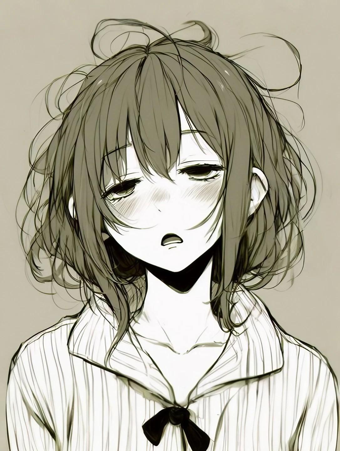 寝ぼけ女子①