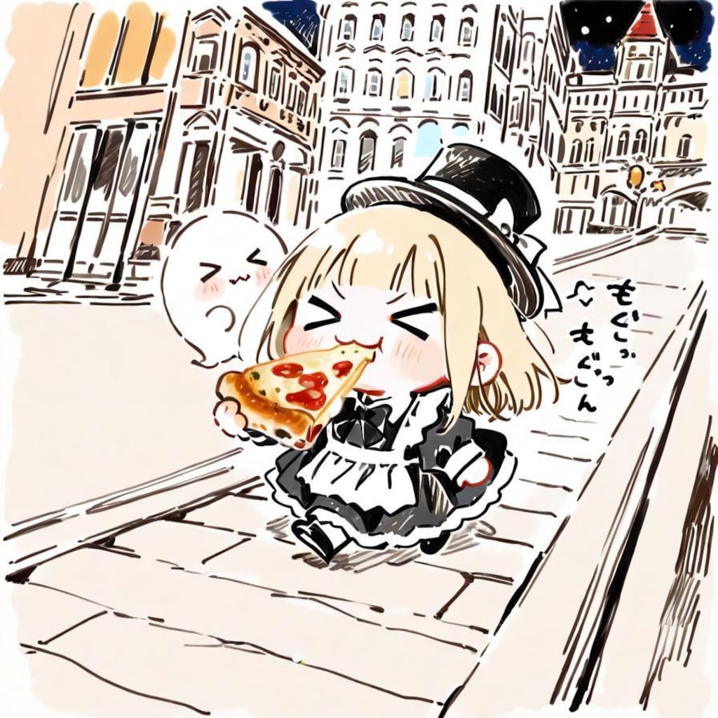 ✨( >ω<)🎩🍕👻✨