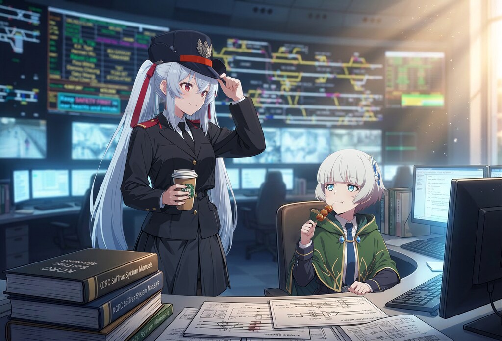 軍服の姫君と賢者の、OCCでのご挨拶 - 5.3