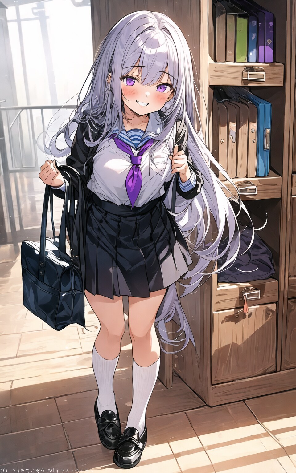 お待たせ。一緒に帰ろ？