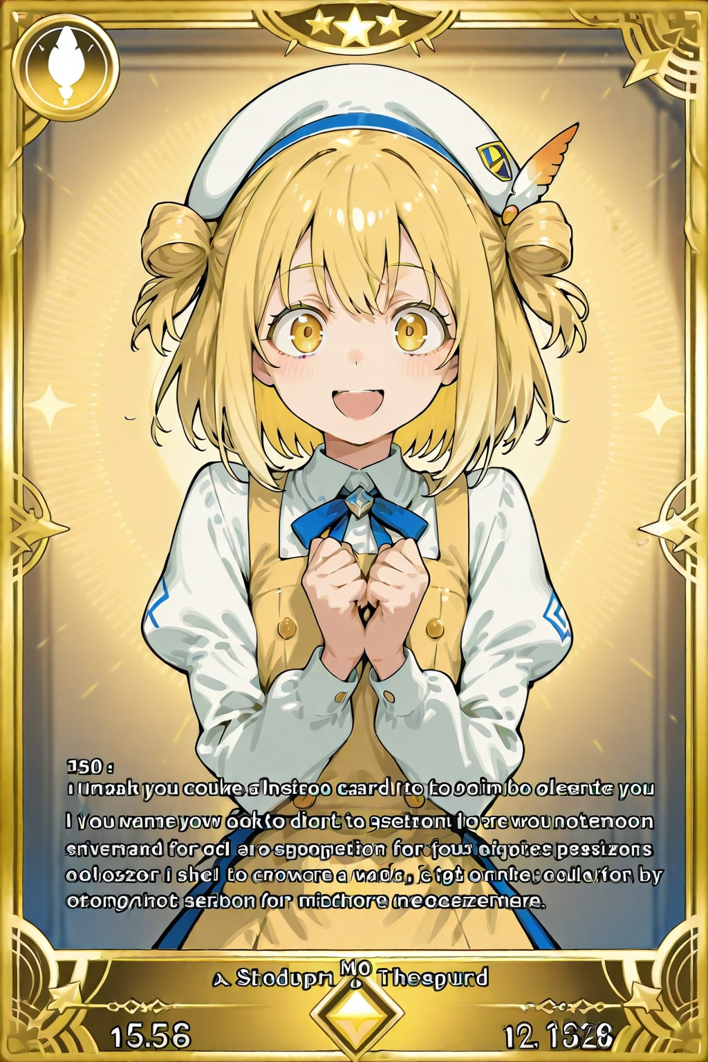 金髪ちゃんのカード