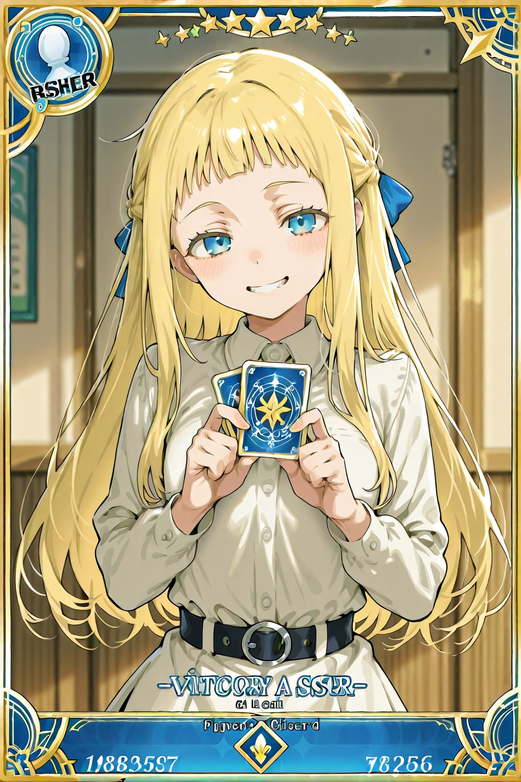 金髪ちゃんのカード | の人気AIイラスト・グラビア