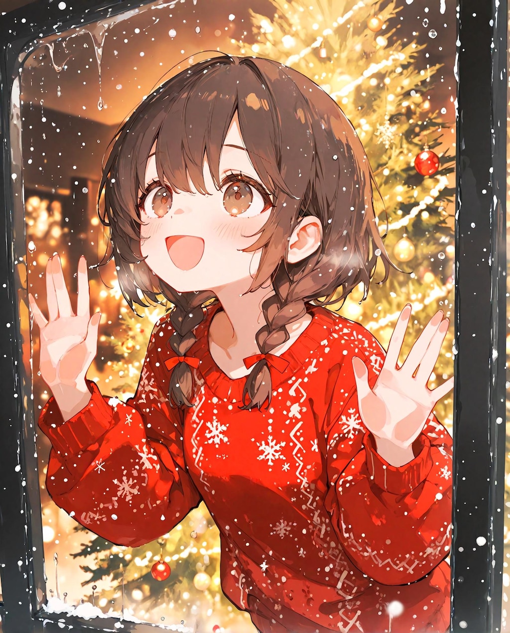 部屋の中の少女