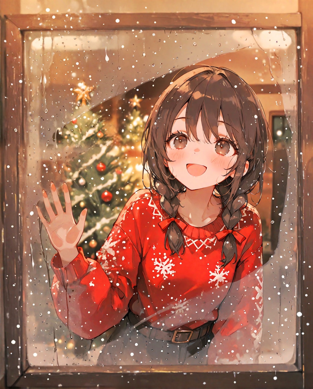 部屋の中の少女