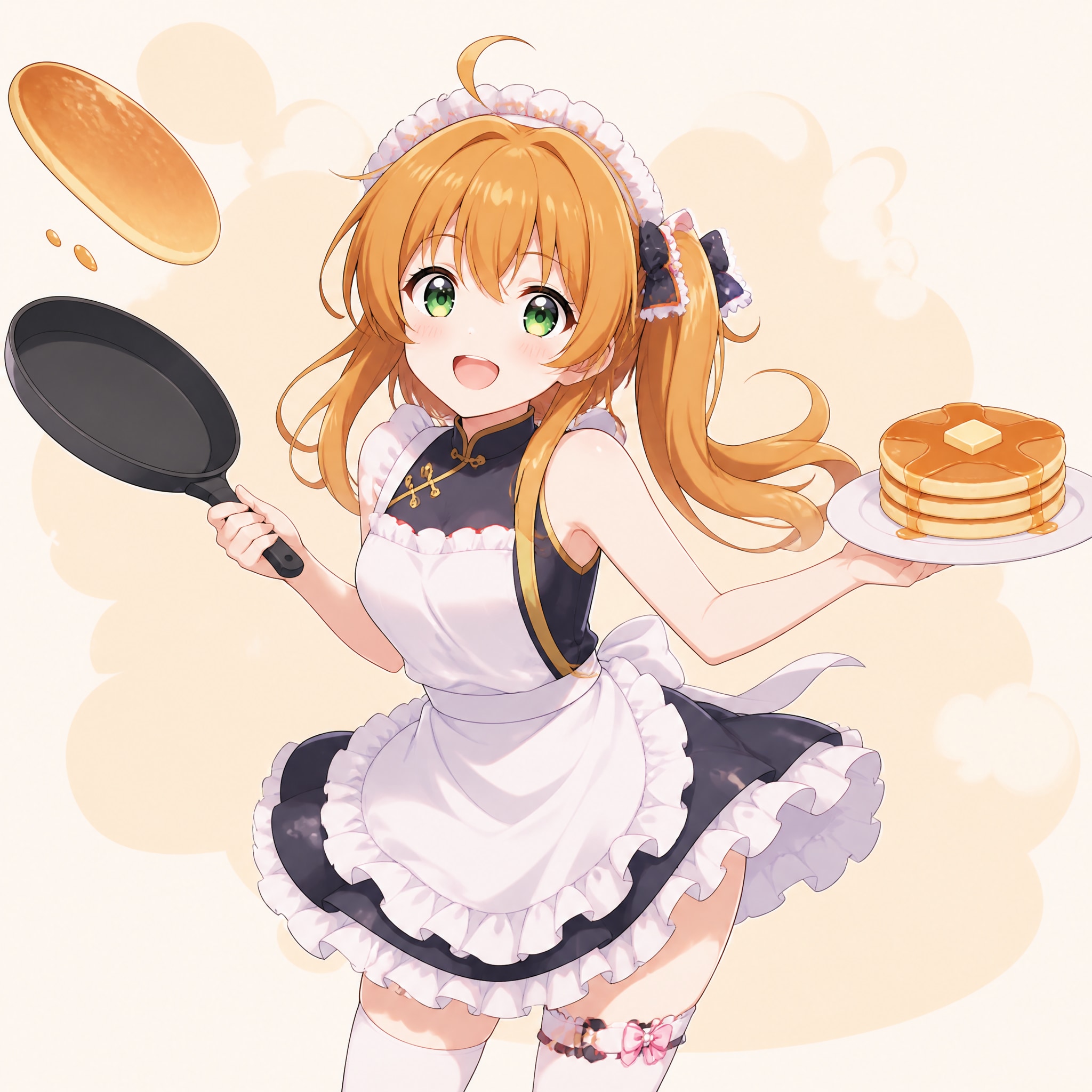 エプロン姿で料理（１）３時のアイドル　GPTimages2.0 | の人気AIイラスト・グラビア