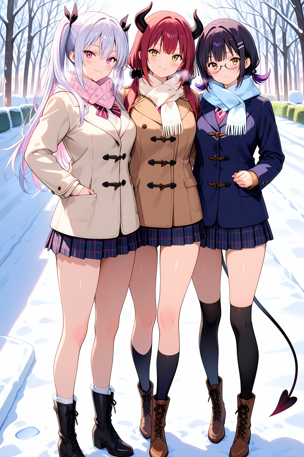 ❨Qış və Qar Adamları, Qışın Qızı、❩