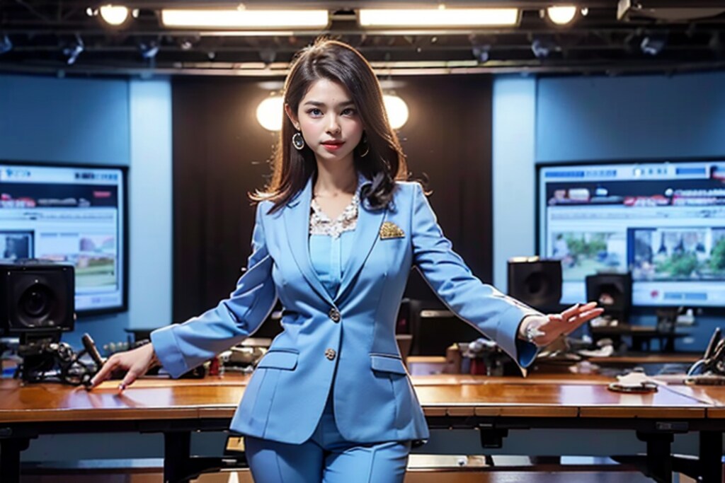 自分で仕切る女子アナ