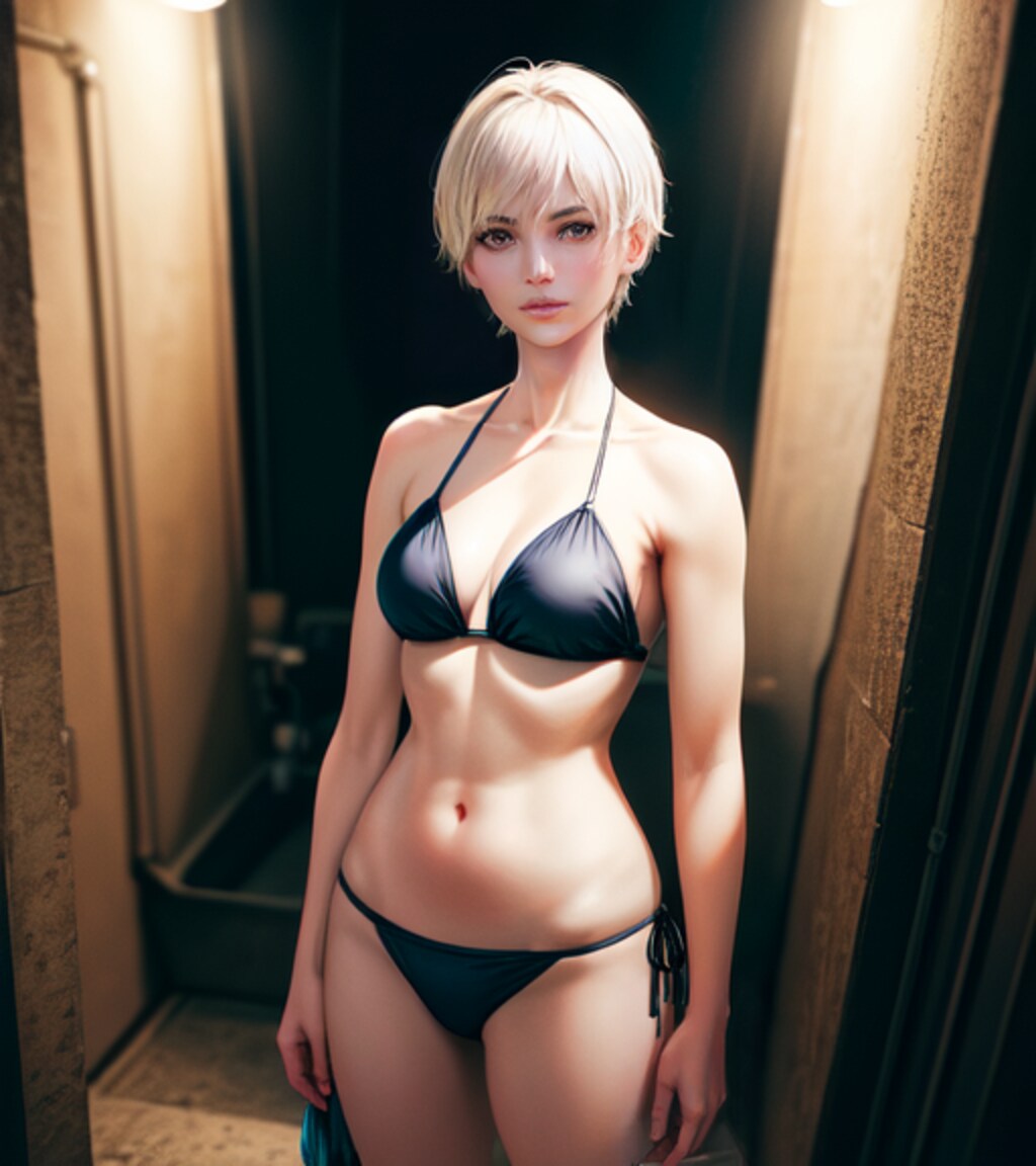 プロンプト研究（肌色：色指定、濃度指定）-2