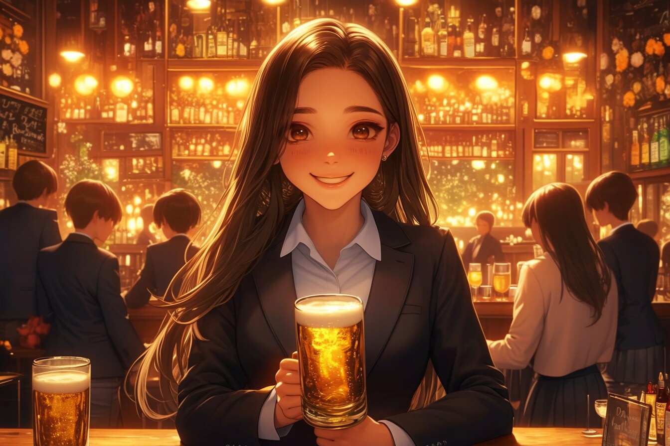 乾杯‼️🍻✨142 | の人気AIイラスト・グラビア