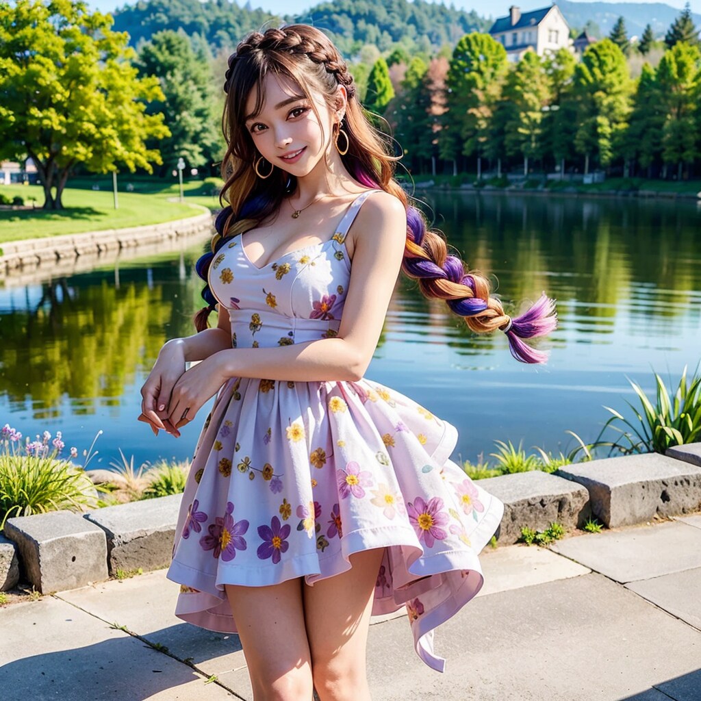 🎉会員数10万人　AI美女「お嬢様たちの休日」
