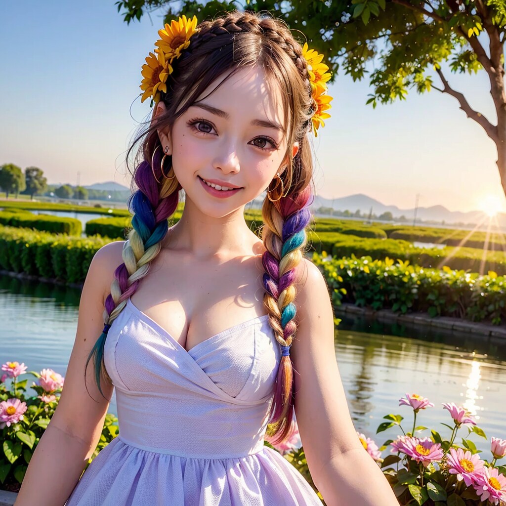 🎉会員数10万人　AI美女「お嬢様たちの休日」